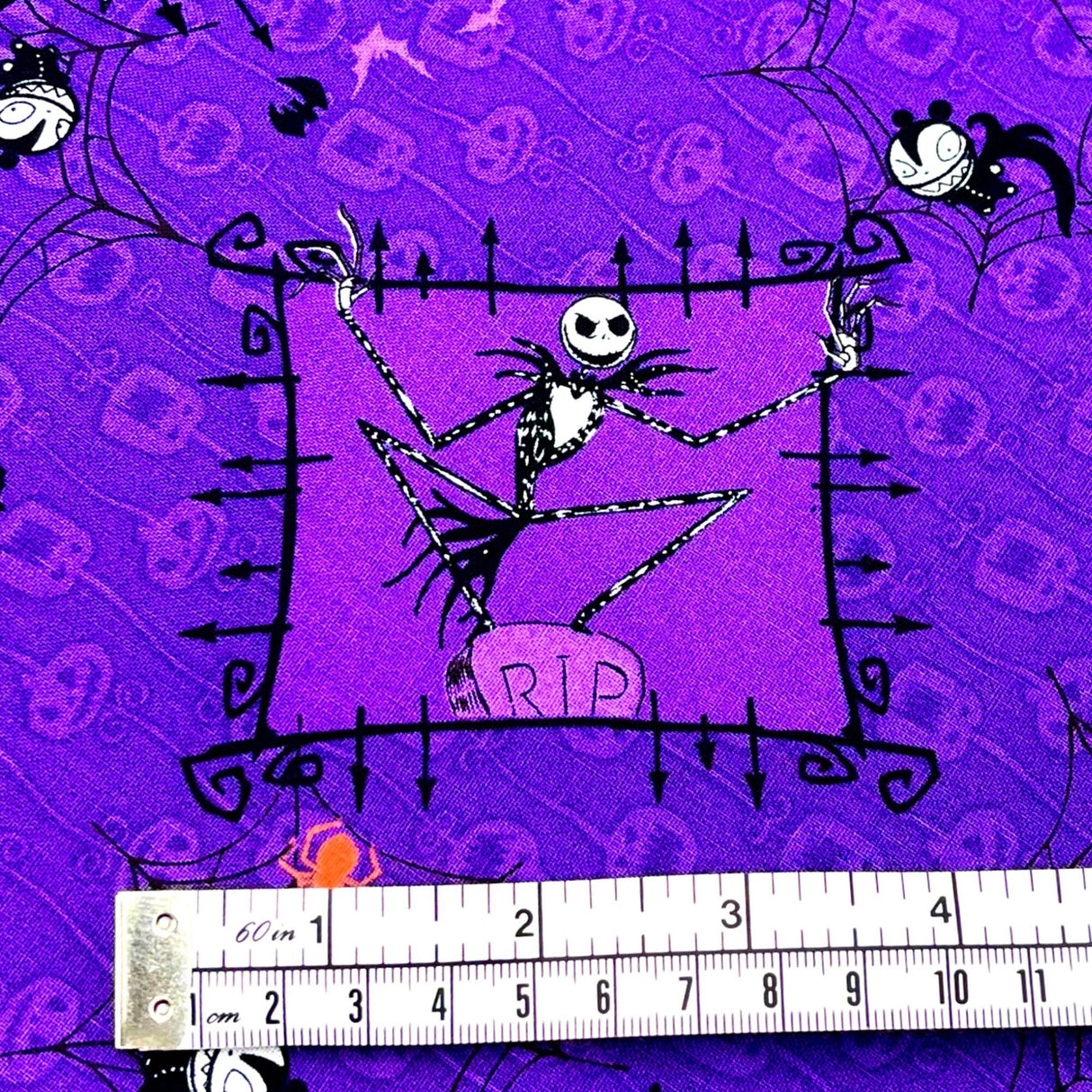 Nightmare Before Christmas fabric Jack Skellington, Sally Disney Sewing Cotton Quilting fabric Springs Creative
