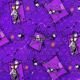Nightmare Before Christmas fabric Jack Skellington, Sally Disney Sewing Cotton Quilting fabric Springs Creative