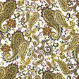 Christmas Splendor fabric, Gold metallic, Quilt, Craft, Cotton, Quilters fabric HG8321-44