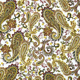 Christmas Splendor fabric, Gold metallic, Quilt, Craft, Cotton, Quilters fabric HG8321-44