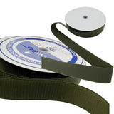 Hook and Loop Fastener 50mm wide - Sew-On Nylon Velcro, Ranger Green, Olive, Khaki