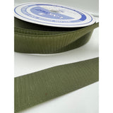 Hook and Loop Fastener 50mm wide - Sew-On Nylon Velcro, Ranger Green, Olive, Khaki