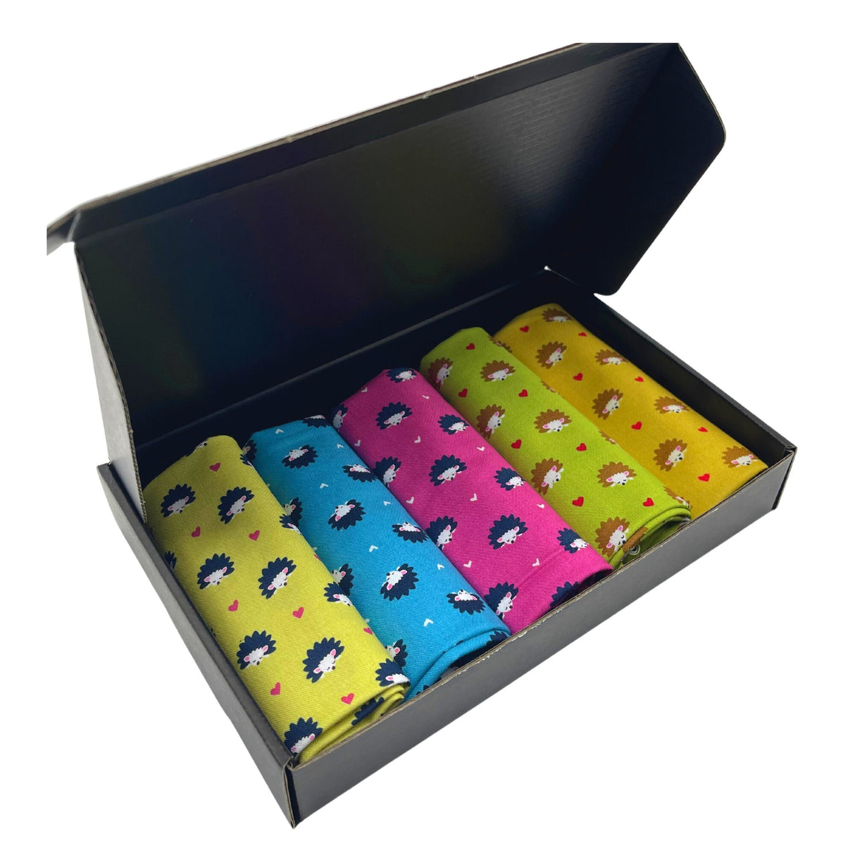 Hedgehog Party, Fat Quarter, Gift ideas, Pre-cut, Quilting Fabric