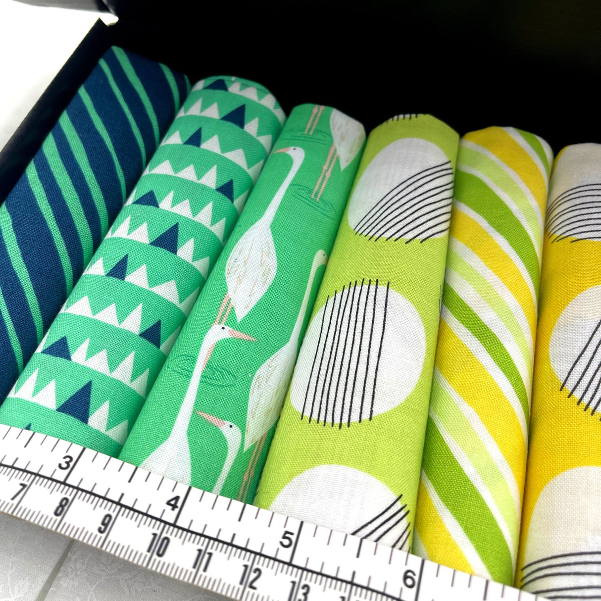 Summer Everglades, Fat Quarter pack, Gift ideas, Pre-cut, Quilting Fabric by Michael Miller Fabrics