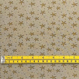 Stars Gold Cream Henry Glass HG8755-39