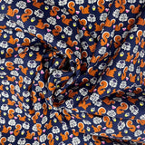 Squirrel Quilting fabric, pink hearts, Navy, Animal fabric, Crafts, Michael Miller CX-6572