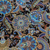 Alexandria Black fabric, Timeless Treasures, Craft Cotton Quilters fabric TT-CM4592