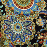 Alexandria Black fabric, Timeless Treasures, Craft Cotton Quilters fabric TT-CM4592