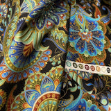 Alexandria Black fabric, Timeless Treasures, Craft Cotton Quilters fabric TT-CM4592