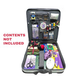 Sewing Organiser Oriental Cranes, Craft carry all, Sewing tools Storage