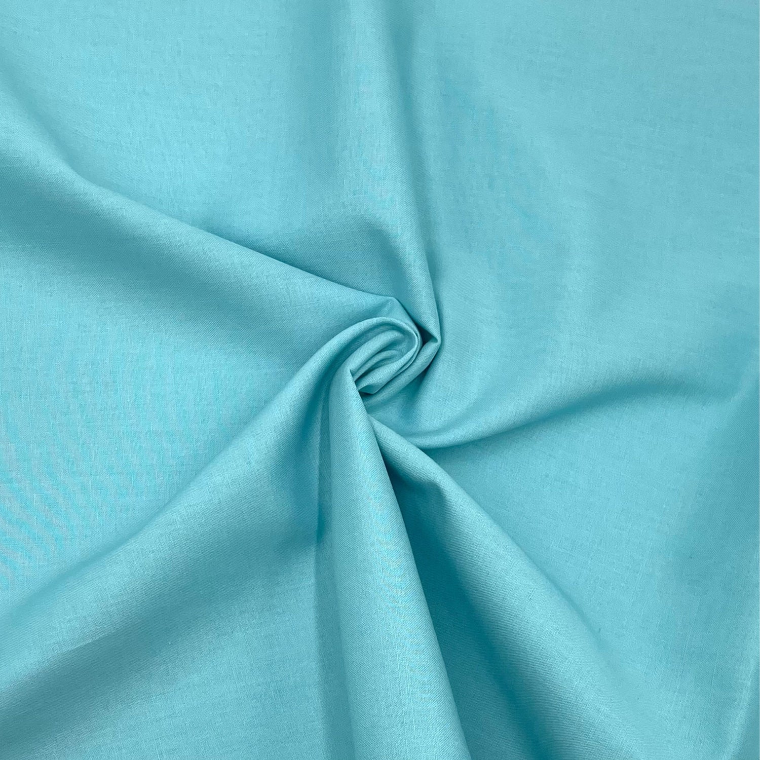 Homespun Turquoise fabric, Solid, Dorset Cotton, Crafting, Sewing, Quilting Fabric DIY