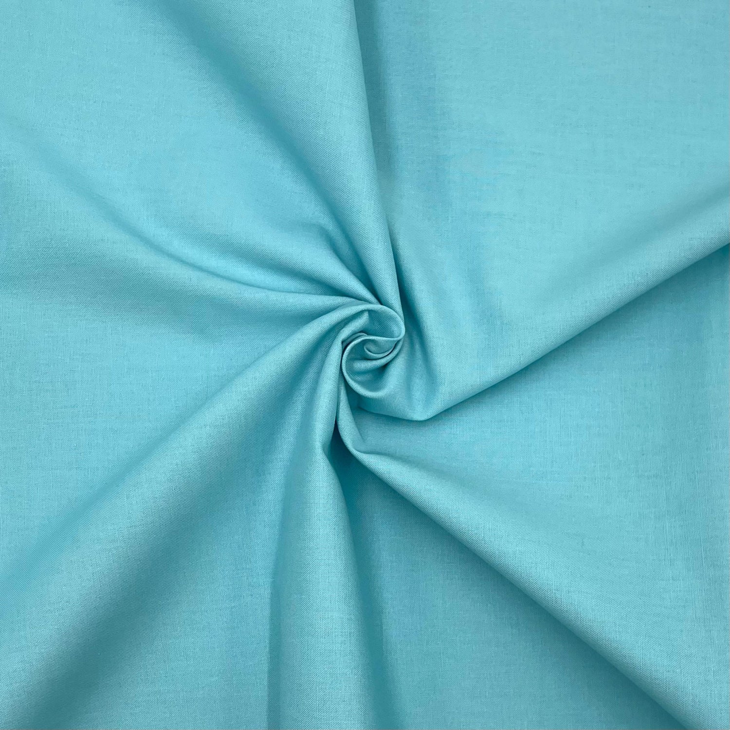 Homespun Turquoise fabric, Solid, Dorset Cotton, Crafting, Sewing, Quilting Fabric DIY