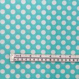 Polka Dots, Turquoise fabric, Vintage Quilting Fabric, Michael Miller fabric CX1492Ocean