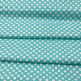 Polka Dots, Turquoise fabric, Vintage Quilting Fabric, Michael Miller fabric CX1492Ocean