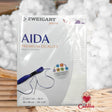 Aida Cloth, Zweigart Pre-cut Aida Cloth Fabric - 16 Count (36 x 48cm) White