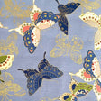 Butterflies Sakura Fabrics, Japanese quilting cotton fabric, TT-CM6159Blue