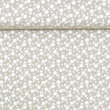 Tone on Tone White Tea Stain Fabric, Cotton Quilting Craft fabric SP-47748.T