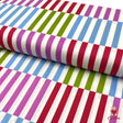 Color Bars Cotton Quilting Fabric, Jane Sassaman PWJS062-Fuchsia