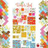 Wing and Leaf Jelly Roll, 40 2.5x44-inch fabric strips, Moda Fabrics, Gift ideas, Quilting Cotton Fabric 10060JR