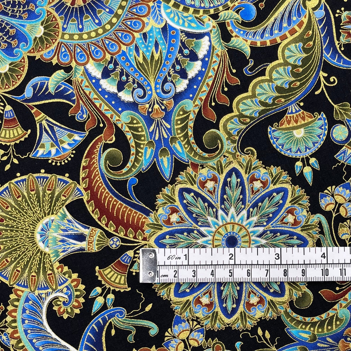 Alexandria Black fabric, Timeless Treasures, Craft Cotton Quilters fabric TT-CM4592