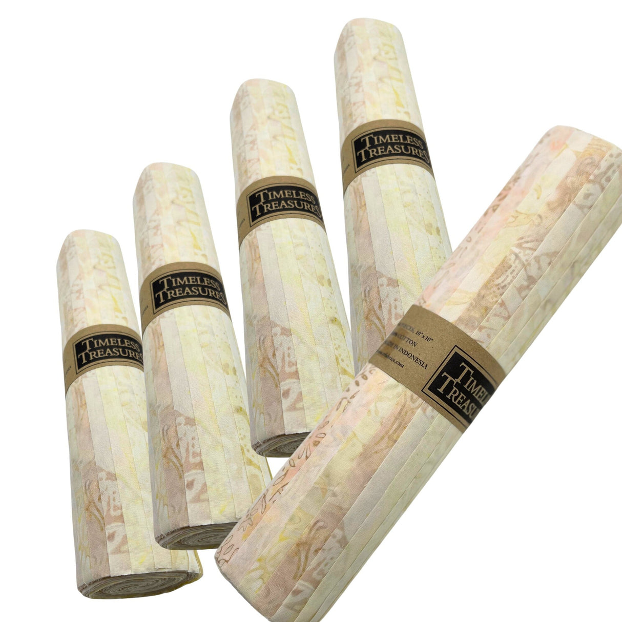 Tonga Treats 40pc x 10&quot; x 10&quot; Square Meringue, Batik Quilting Cotton fabric, Layer Cake, Gift ideas, Pre-cut