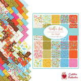 Wing and Leaf Jelly Roll, 40 2.5x44-inch fabric strips, Moda Fabrics, Gift ideas, Quilting Cotton Fabric 10060JR