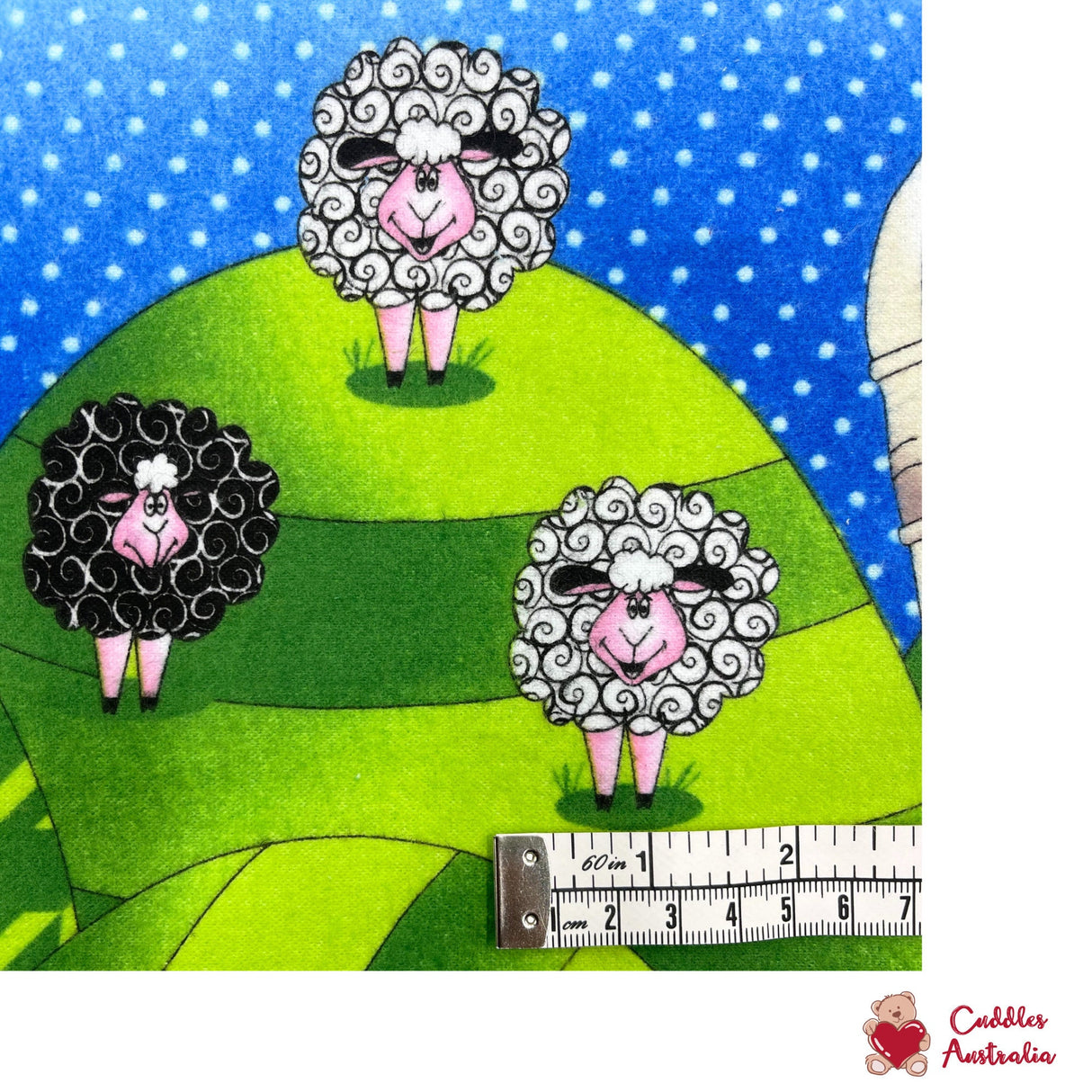 Rare Fabric, The Farm at Whistlepig Creek, FLANNEL Fabric, Cotton, Quilting, RJR Fabrics