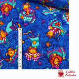 Rare Vintage Fabric, Shipmates Ahoy, FLANNEL by The Woodrow Studio, London England