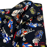 Golf Bags fabric, Tee Time, Golf Cotton Quilting Fabric, Benartex BT-05232.12