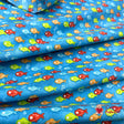 Side by Side Fish Fabric, Sea life, Cotton, Quilting fabric, marine life fabric HG6860.11