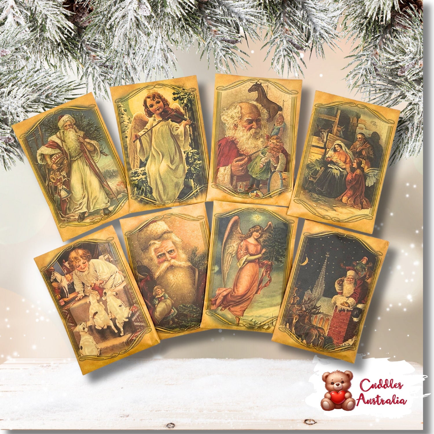 Christmas Fragrance Sachet Bags, stocking fillers, wardrobe, drawers air freshener, clothing protector