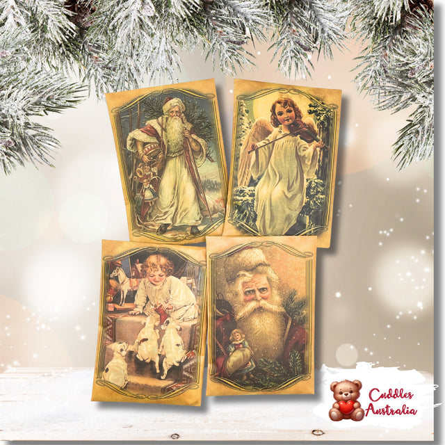 Christmas Fragrance Sachet Bags, stocking fillers, wardrobe, drawers air freshener, clothing protector