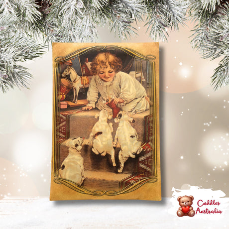 Christmas Fragrance Sachet Bags, stocking fillers, wardrobe, drawers air freshener, clothing protector