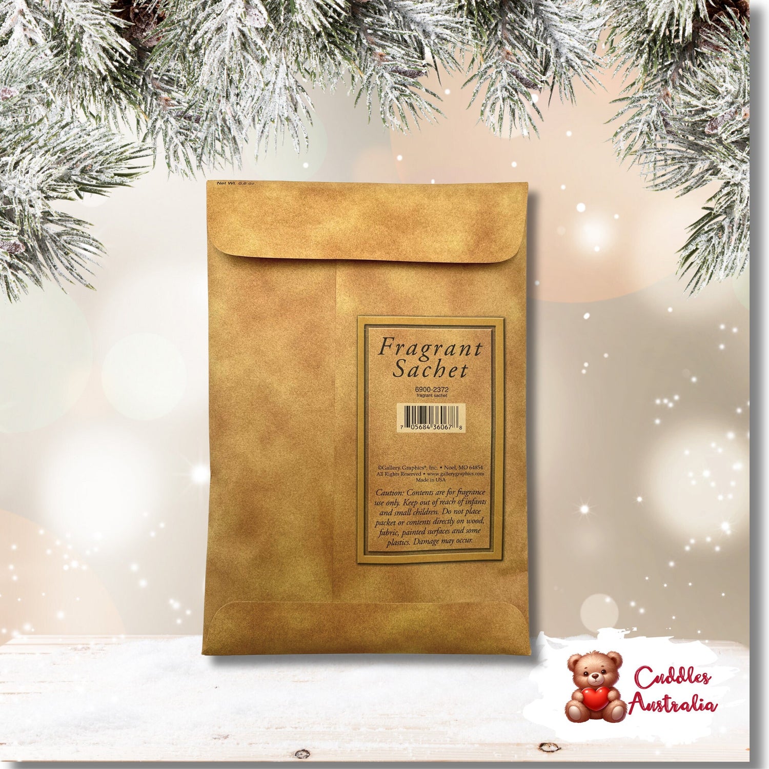 Christmas Fragrance Sachet Bags, stocking fillers, wardrobe, drawers air freshener, clothing protector