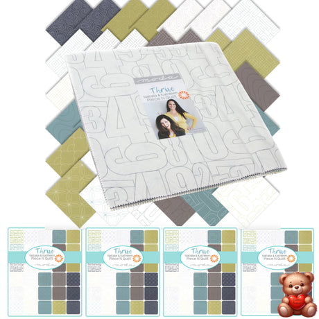 Frontal of Thrive Layered Cake, Moda Fabrics, Gift ideas, Quilting Cotton Fabric 10900LC