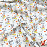 Oh Boy Mickey Baby Boy, Cotton Quilting Fabric, Disney licensed fabrics by Springs Creative Fabrics SC-57856