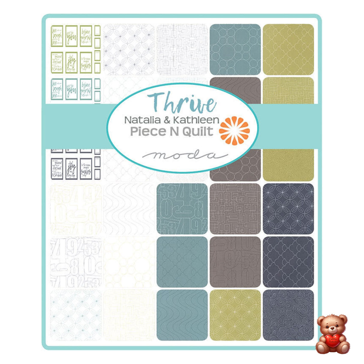 Full set of Thrive Layered Cake by Nathalia and Kathleen