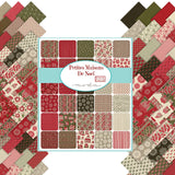 Petite Maisons De Noel, French Gerneral Layer Cake, Cotton fabric by Moda Fabrics