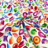 Swish of fabric of All About Color, by Benartex for Kanvas