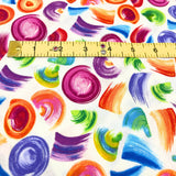 Yellow tape measure showing sizing of pattern for All About Color, BT8669-09