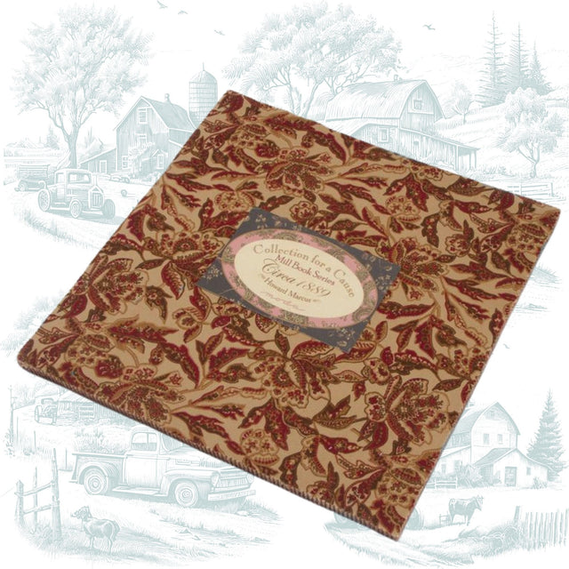Collection for a Cause, Mill Book Series circa 1889, Cotton Quilting Fabric for Moda Fabrics