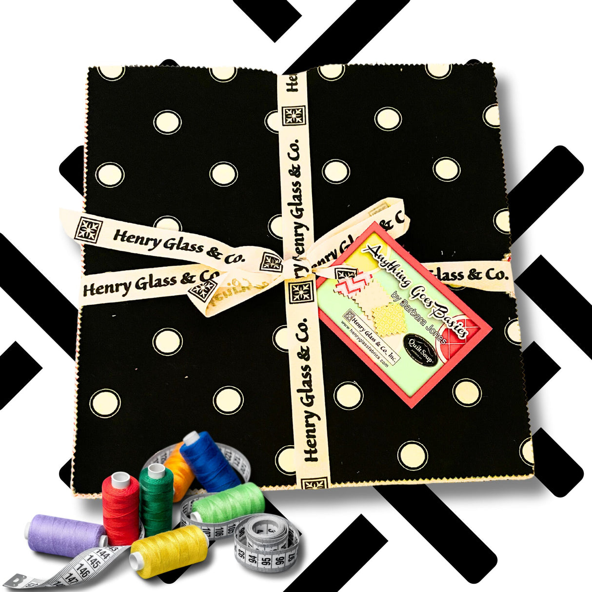 Anything Goes Basics, Layered Cake, Henry Glass, Gift ideas, Quilting Cotton Fabric