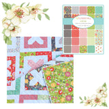 Flower Mill Layer cake 42 piece, Cotton Quilting Fabric, Moda fabric 29030LC