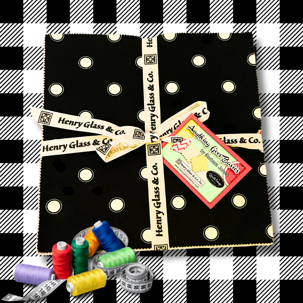 Anything Goes Basics, Layered Cake, Henry Glass, Gift ideas, Quilting Cotton Fabric