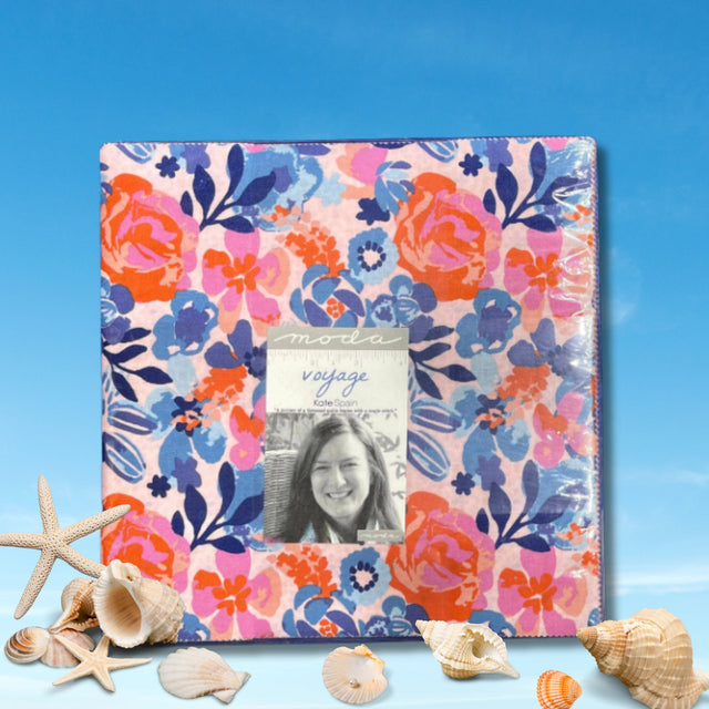 Voyage Layer cake, 42 piece Cotton Quilting fabric by Kate Spain, Moda Fabrics 27280LC