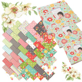 Swatches of fabric of Flower Mill